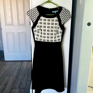 Antonio Melanie black and white dress.